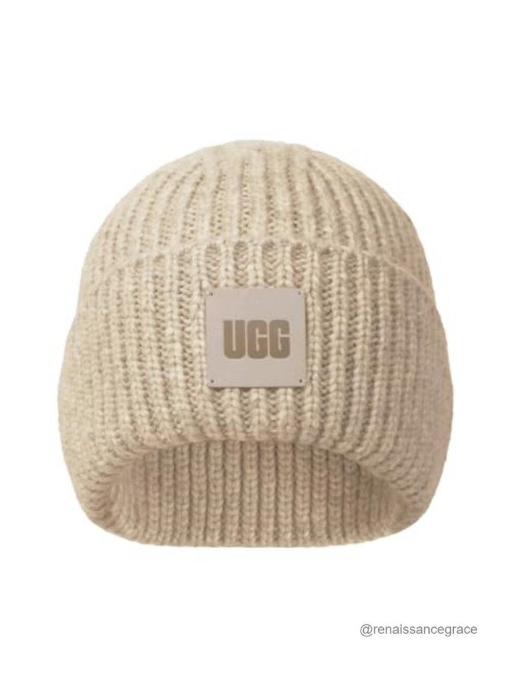 Chunky Rib Knit Beanie Unisex Warm Winter Hat Acrylic Blend